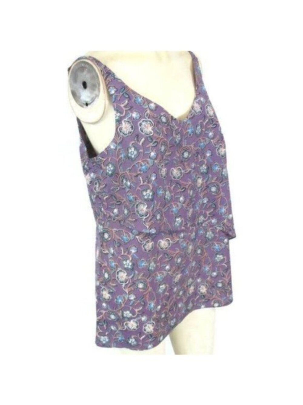 Cabi 3453 Spring Floral Scrollwork Cami Top Small - Picture 3 of 5